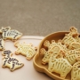 Set de 4 cortadores para galletas de 4 dinosaurios diferentes