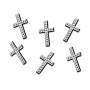 Cruces Plateadas Decorativas 25 ud