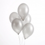 Pack de 5 Globos Plateados