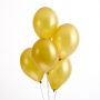 Pack de 5 Globos Dorados