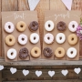 Set de 2 Stands verticales para donuts para poner en fiestas de 42 cm