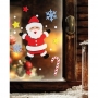Decoración Gel para Ventanas Santa Claus