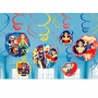 Decoración Colgante Super Hero Girls