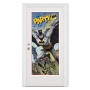 Decoración para puerta Batman