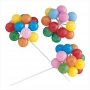 Decoración para Tarta Globos de Colores