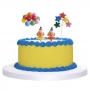 Decoración para Tartas Globos y Payasos 4 Ud