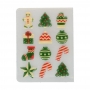 Decoraciones de Chocolate Navidad 3,5 cm 12 ud