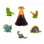 Set de 6 Decoraciones de Mesa Dinosurios