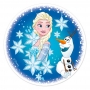 Disco de azúcar Frozen 16 cm