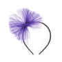 Diadema Lazo de Tul Violeta
