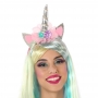 Diadema Unicornio Flores