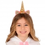 Diadema Unicornio Oro Infantil