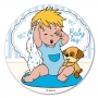 Disco de Oblea Baby Boy 20 cm