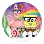 Disco de Oblea Bob Esponja y Patricio