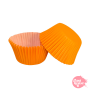 Capsulas Cupcake Naranjas - 24 Unidades
