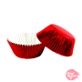 Cápsulas Cupcake Rojo Metalizado 40 Ud - Pastkolor