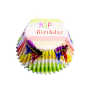 Cápsulas Cupcakes Gorros Happy Birthday 30 ud - PME