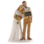 Figura para Tarta Pareja Londres 20 cm