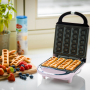 Gofrera Waffle Sticks Rosa - Bestron