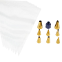 Set Boquillas Doradas Wilton