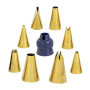 Set Boquillas Doradas Wilton