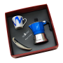 Set Cafetera Top Moka - Azul (1 Taza)