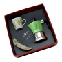 Set Cafetera Top Moka - Verde (1 Taza)