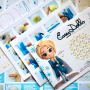 Set tutorial para figuras by Silvia Mancini snow queen Elsa 