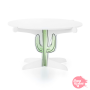 Stand para tarta blanco cactus 25 cm