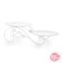 Stand Para Tartas Blanco - Trineo