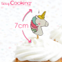 Velas Unicornios 8 ud - Scrapcooking