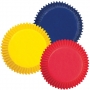 Cápsulas cupcakes colores primarios (75 uds)