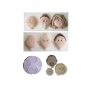 Face head moulds (5 tamaños diferentes)