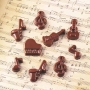 Molde para chocolate Música