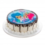 Disco de Azúcar Shimmer and Shine 20 cm