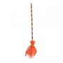 Escoba Bruja Naranja 80 cm