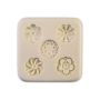 Molde de silicona para 5 florecillas