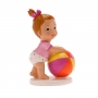 Figura Bautizo Niña con Pelota 11 cm