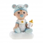 Figura Tarta Bautizo Niño con Biberón 10 cm