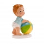 Figura Bautizo Niño con Pelota 10 cm
