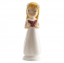 Figura Niña Comunión Biblia 13 cm