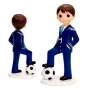 Figura Niño Comunión Fútbol 17 cm