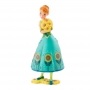 Figura para tartas vestido verde Anna