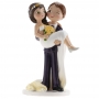 Figura Pareja de Boda Guiño 16 cm