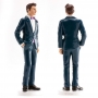 Figura de Boda Hombre con Traje Azul 16 cm