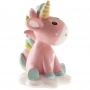 Figura para Tartas Bautizo Unicornio