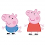 Figuras Decorativas Peppa Pig y George