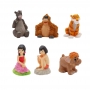 Figuritas Roscón de Reyes El Libro de la Selva 6 pcs