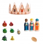 Figuras para roscón angry birds 6 pcs