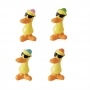 Figuritas Roscón de Reyes Pato Gafas 4 ud